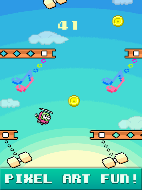 Screenshot #4 pour Mini copter: Fun swing action