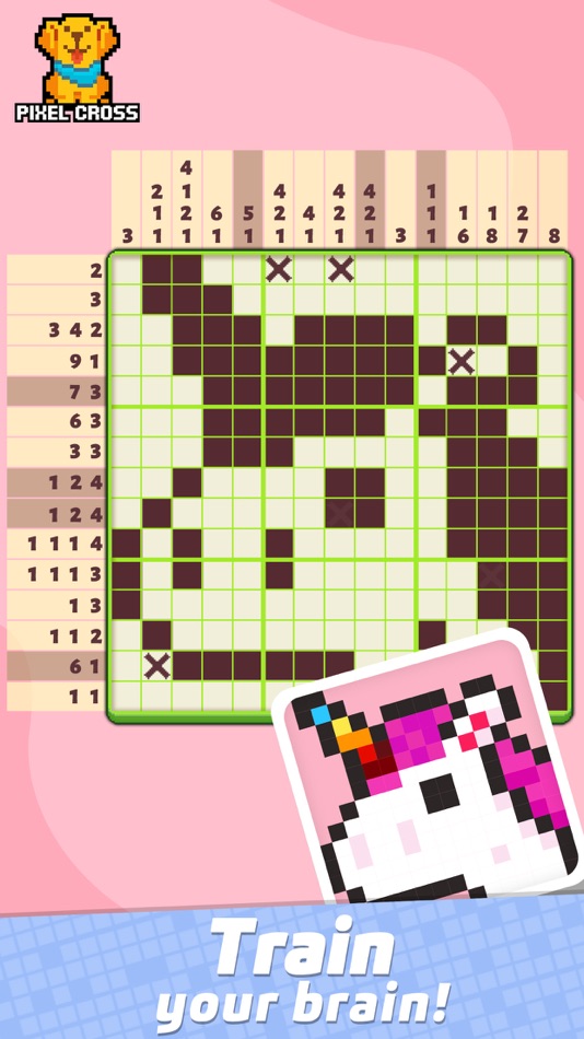#1. Pixel Cross™-Puzzle Page Game (iOS) Podle: Yunbu
