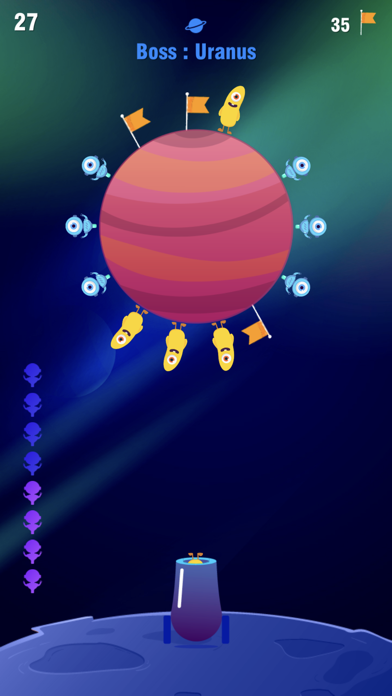 Monster Hit - Planet Attack screenshot 2