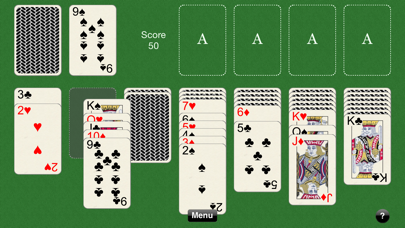 iKlondike Solitaire Screenshot