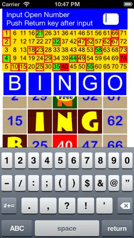 Game screenshot BingoCard apk