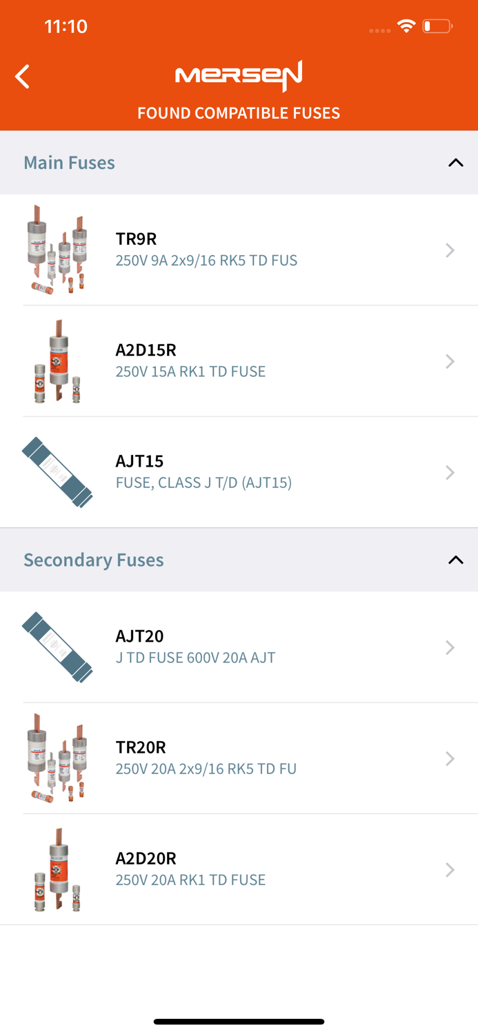 Mersen Product Recognition App