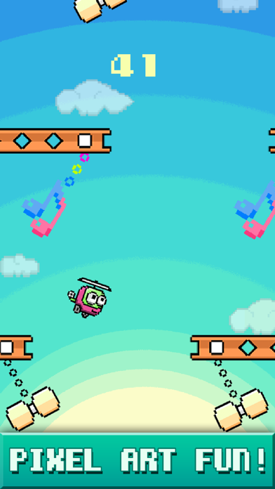 Screenshot #2 pour Mini copter: Fun swing action