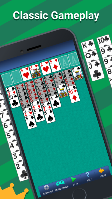 FreeCell Solitaire Classic. Screenshot