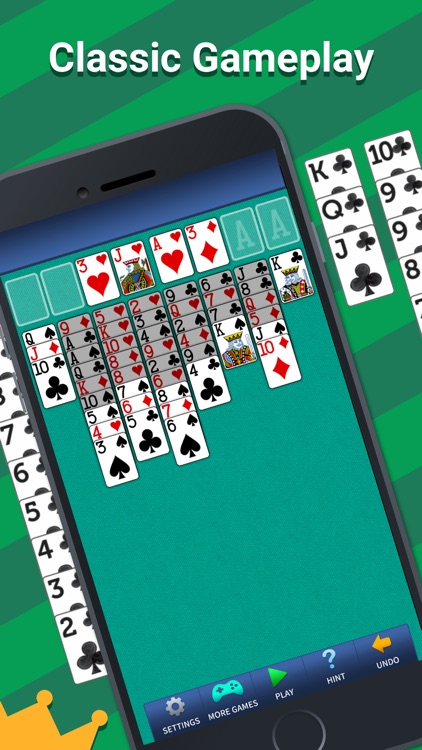 FreeCell Solitaire Classic.