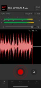 DJM-REC: DJ live/recording app screenshot #3 for iPhone