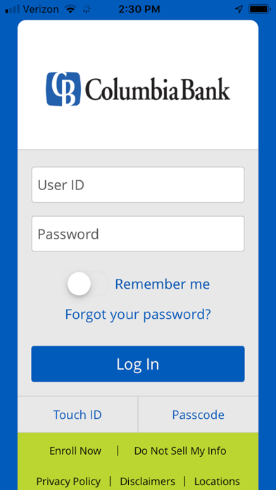 How to cancel & delete Columbia Bank from iphone & ipad 1