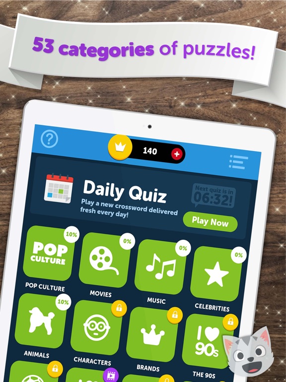 Screenshot #6 pour Crossword Quiz - Word Puzzles!