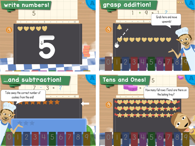 ‎Math Bakery First Grade Screenshot