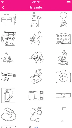 Capture d'écran de ICOON Le Dictionnaire D'images sur iPhone 2