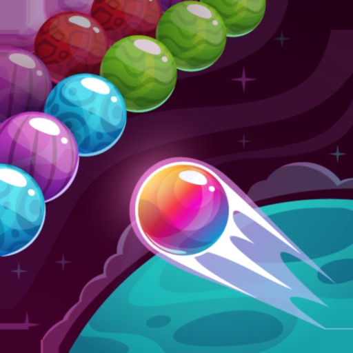 Bubble Shooter Planets