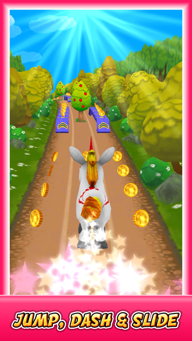 Unicorn Runner - Unicorn Gameのおすすめ画像1