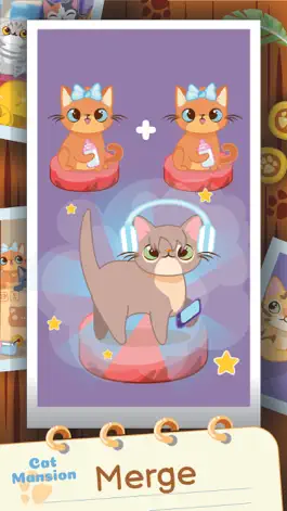 Game screenshot Cat Mansion - Merge&Match Game mod apk