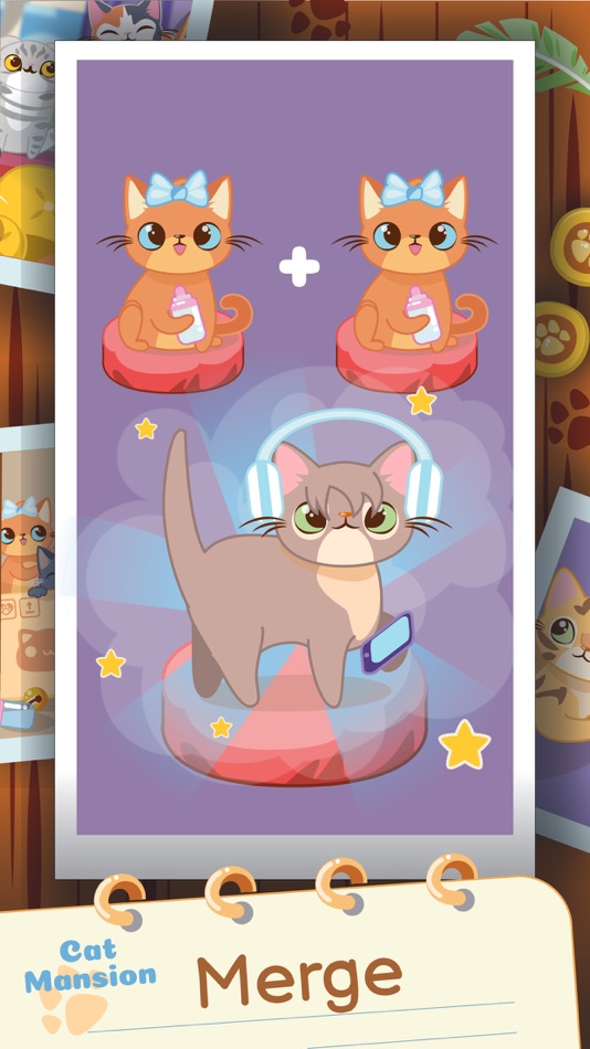 Cat Mansion - Merge&Match Game - 1.2.6 - (iOS)