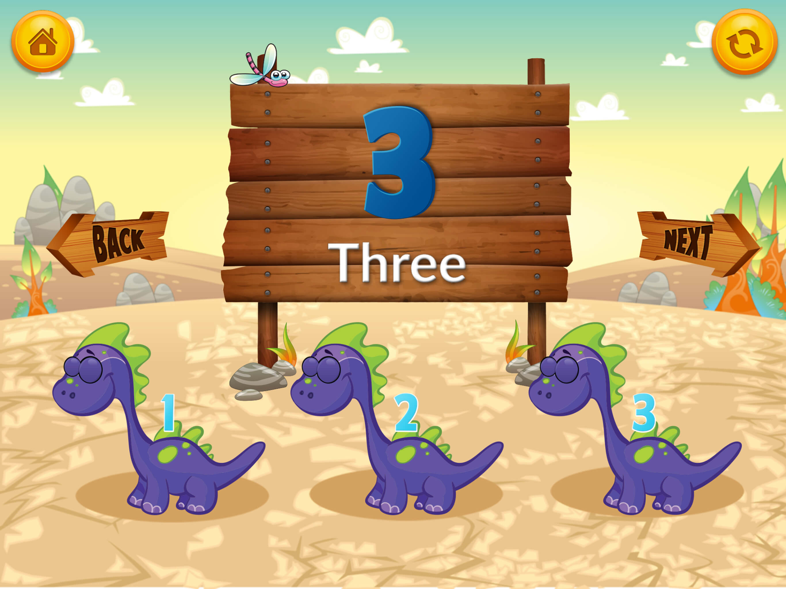 Dino Counting Math 123 Numbers screenshot 7