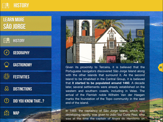VisitAzores iPad screenshot 2 - Travel app