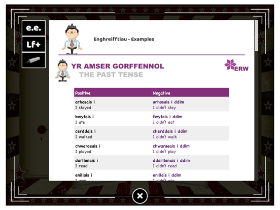 Ap Iaith iPad screenshot