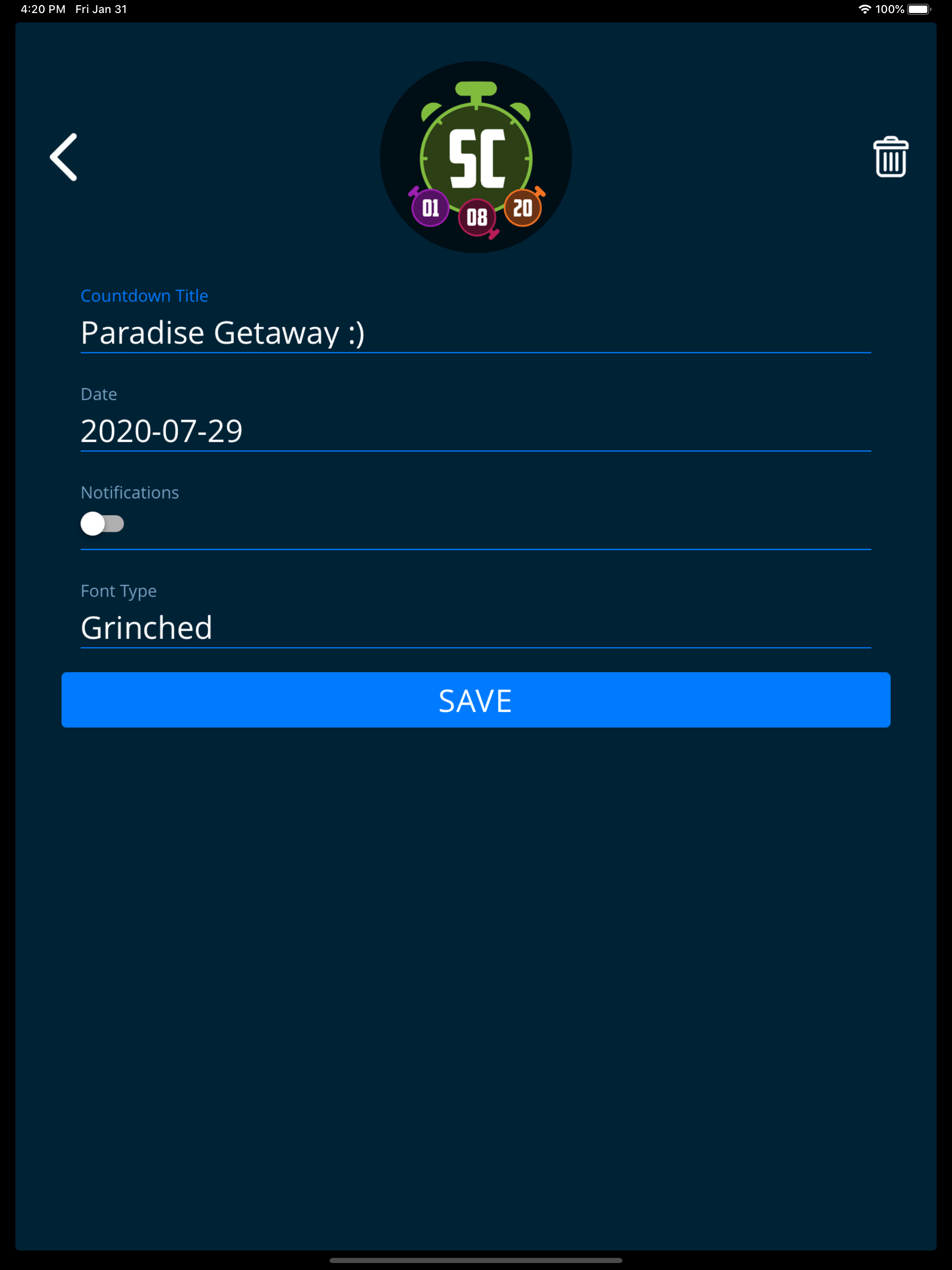 Event Countdown Tracker screenshot 8