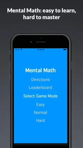 Game screenshot Mental Math - Quick math game mod apk