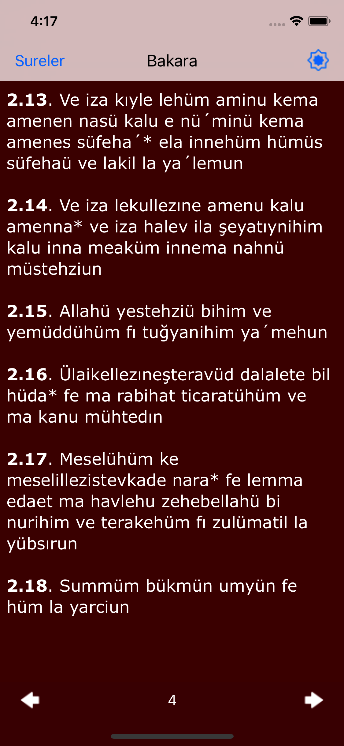 Kuranı Kerim Meal Oku screenshot 4
