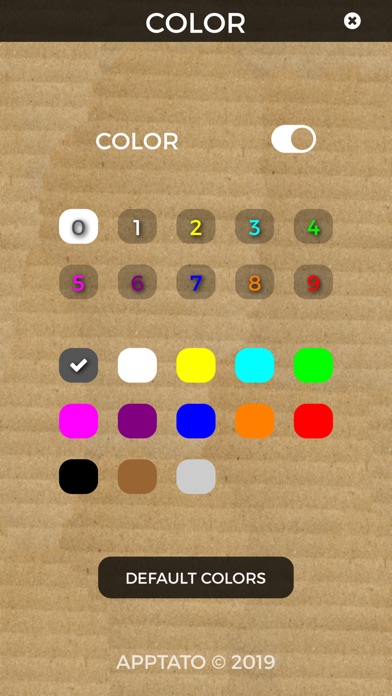 円周率 数字のゲーム (は広告ません) screenshot1