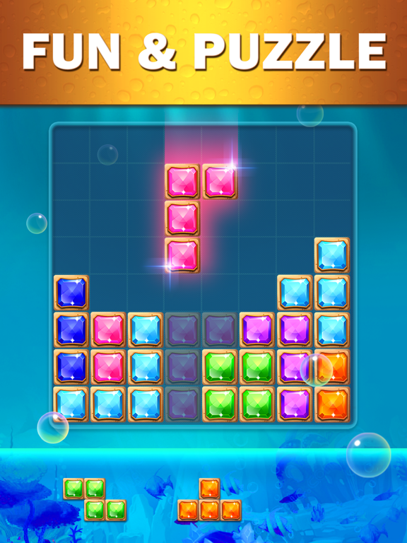 Screenshot #4 pour Jewels Block Puzzle