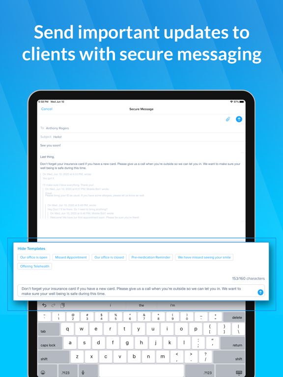 Demandforce iPad screenshot 5 - Business app