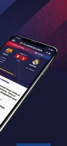 Captura de Pantalla 2 FC Barcelona Oficial iphone