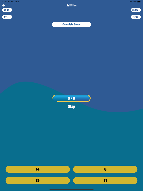 Screenshot #6 pour Great Math Learning Game