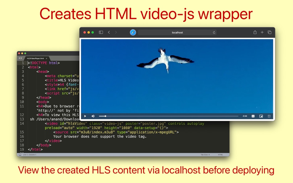 #6. HLS Video Creator (macOS) By: Anand