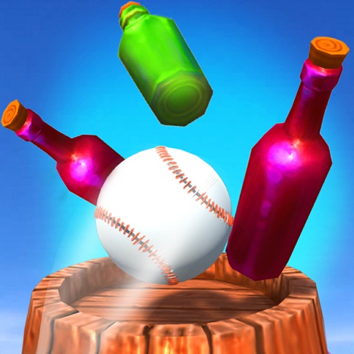 Hit & Toss Knock Down 3D Icon