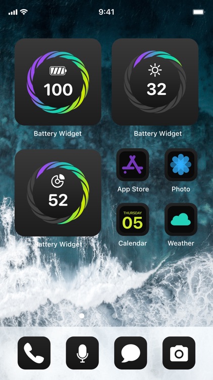 Battery Widget & Color Widgets screenshot-4