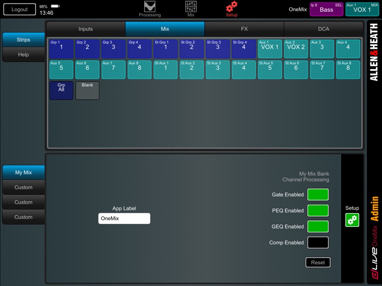 dLive OneMix screenshot-3