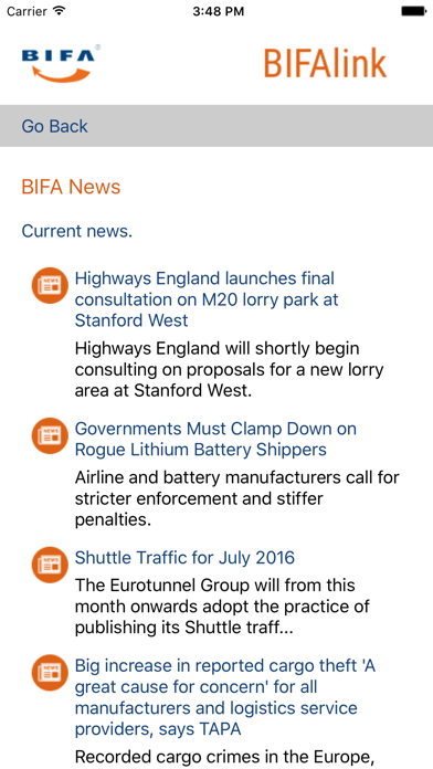 BIFA Screenshot