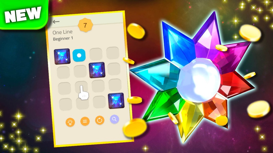#2. Starbust Connect Lines (iOS) 由: Mikhail Danilevich