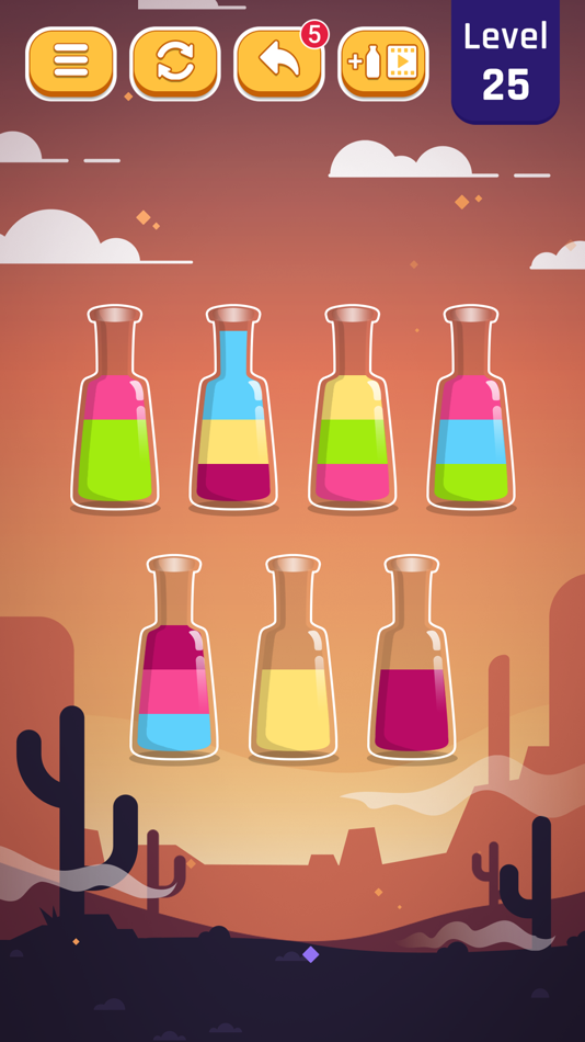 #4. Perfect Pouring - Sort It (iOS) 由: Nguyen Thanh