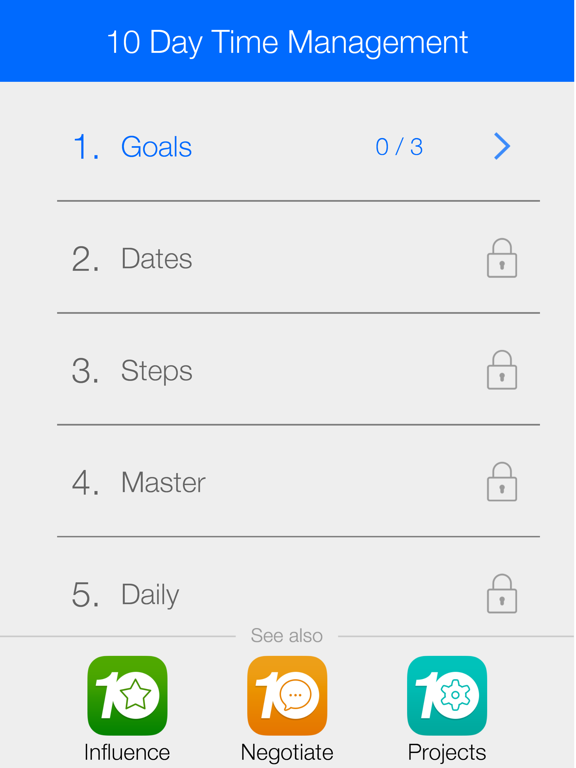 Screenshot #4 pour 10 Day Time Management