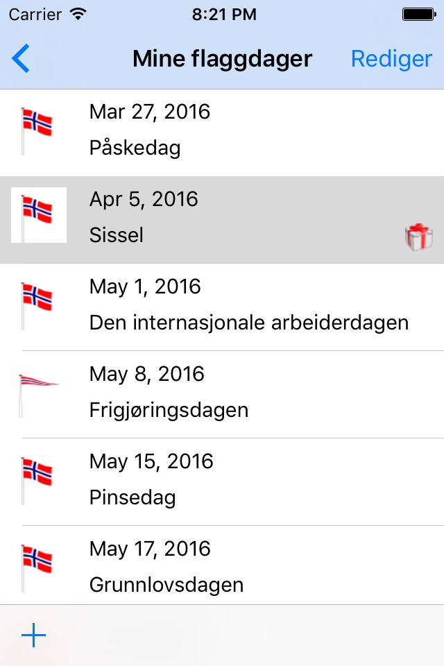 Norske flaggdager screenshot 2