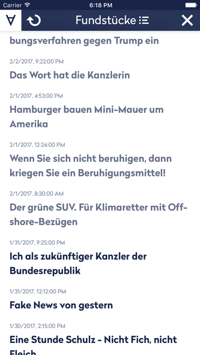 Achgut-Fundstücke Screenshot 4 - AppWisp.com