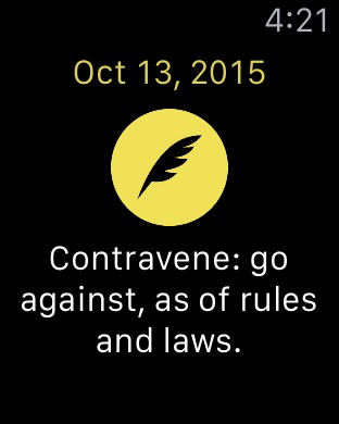 Screenshot #11 for Word of the day