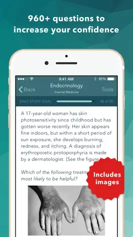 Game screenshot USMLE Internal Medicine Q&A apk