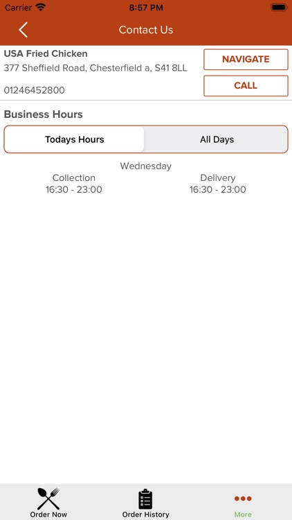 USA Fried Chicken. screenshot-3