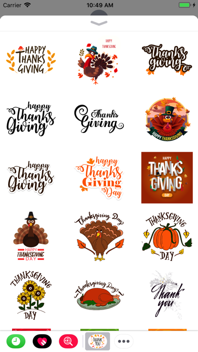 Thank you . Thanks stickers Screenshot