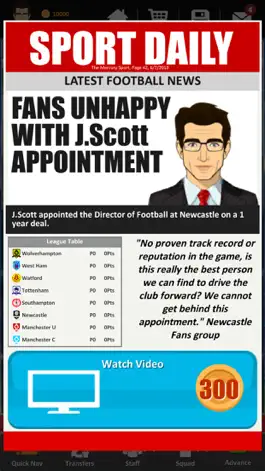 Game screenshot Club Soccer Director 2019 apk