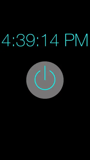 Flashlight - Night Light Clock iPhone Screenshot 2