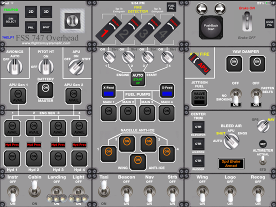 Screenshot #4 pour FSS 747 Overhead