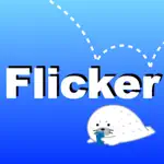 Flick typing input practice App Cancel
