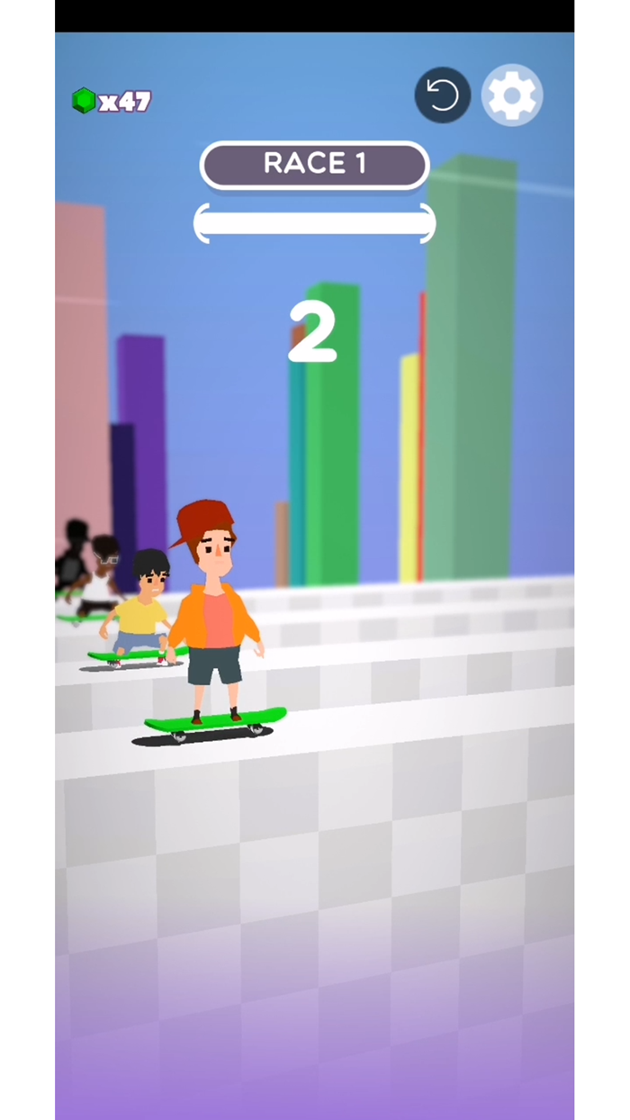 Skater Racing 3D