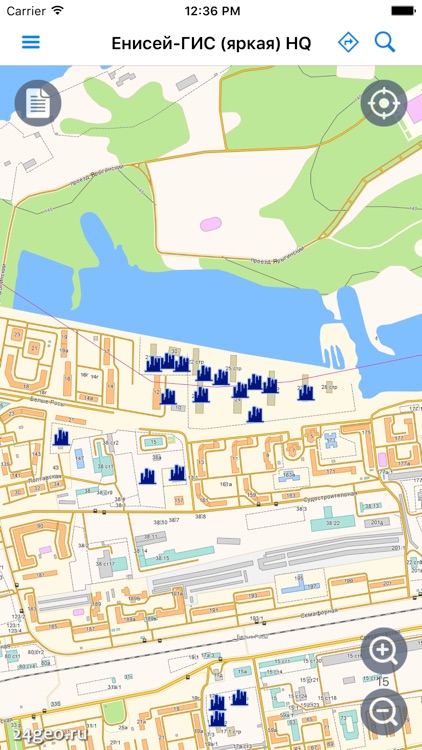 Карта Красноярского края