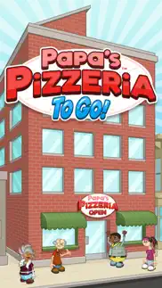 papa's pizzeria to go! iphone screenshot 1